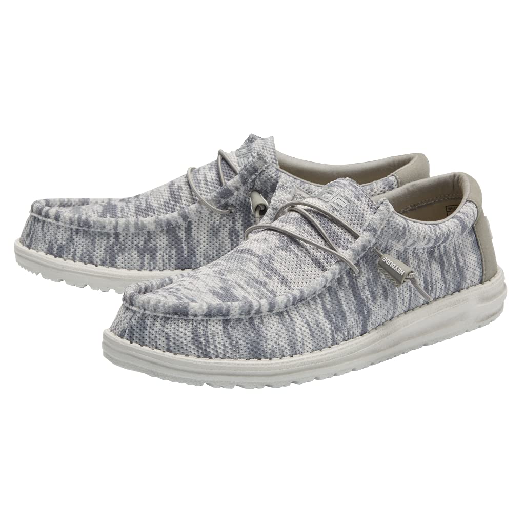 Hey Dude Men's Wally Sox Shoes - Multiple Colors (12, Artic Camo, Numeric_12)