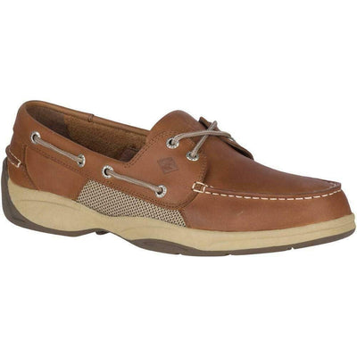 Sperry Mens Intrepid 2-Eye Boat Shoe (11, Tan)