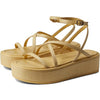 Stuart Weitzman Summerlift Platform Sandal Wheat 8.5 B