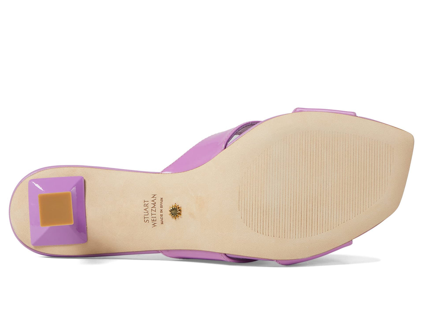 Stuart Weitzman Miami Xcurve 50 Slide Lilac 11 B