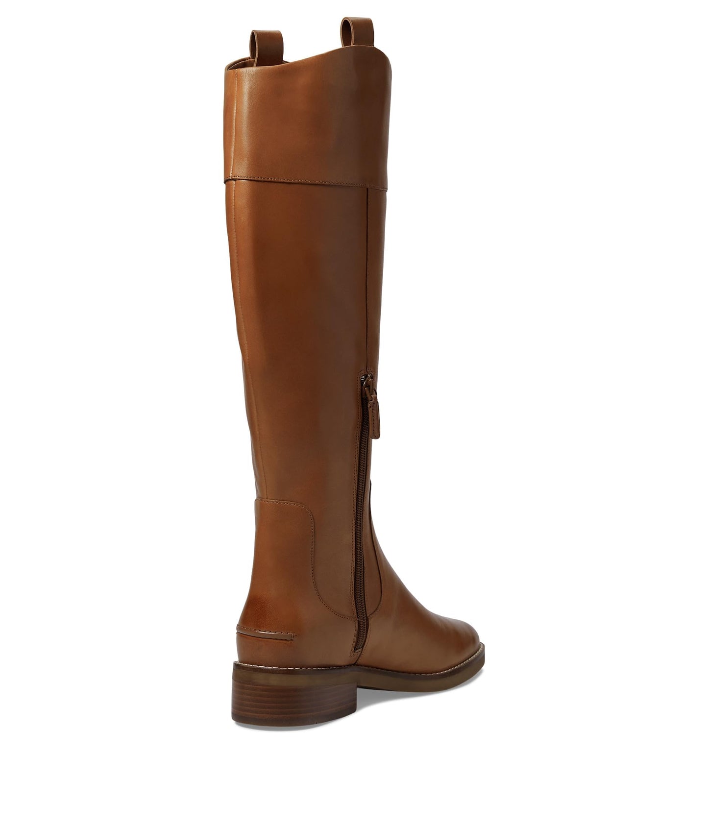 Cole Haan Women's Hampshire Riding Boot Equestrian, British Tan Leather, 8