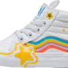Vans - Toddlers Sk8-Hi Zip Rainbow Star Shoes, Color Rad Rainbow True White/Multi, Size: 6 M US Toddler