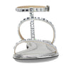 Michael Kors Celia Flat Sandal Silver 8 M