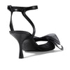 Stuart Weitzman Womens Blushing Bow 75 San Black, 7.5 Medium