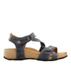 Taos Footwear Women's Universe Navy Sandal 8-8.5 W US