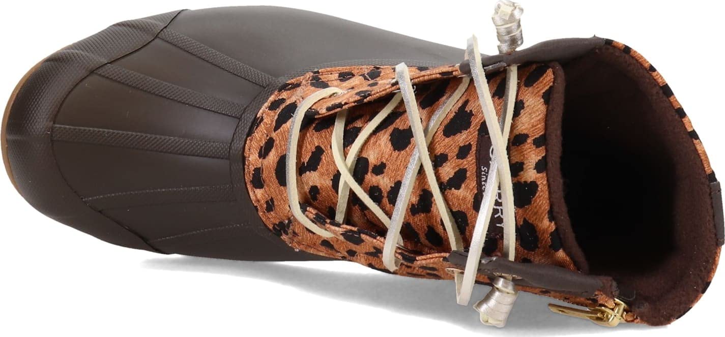 Sperry Syren Gulf Textile Cheetah Brown 6 M (B)