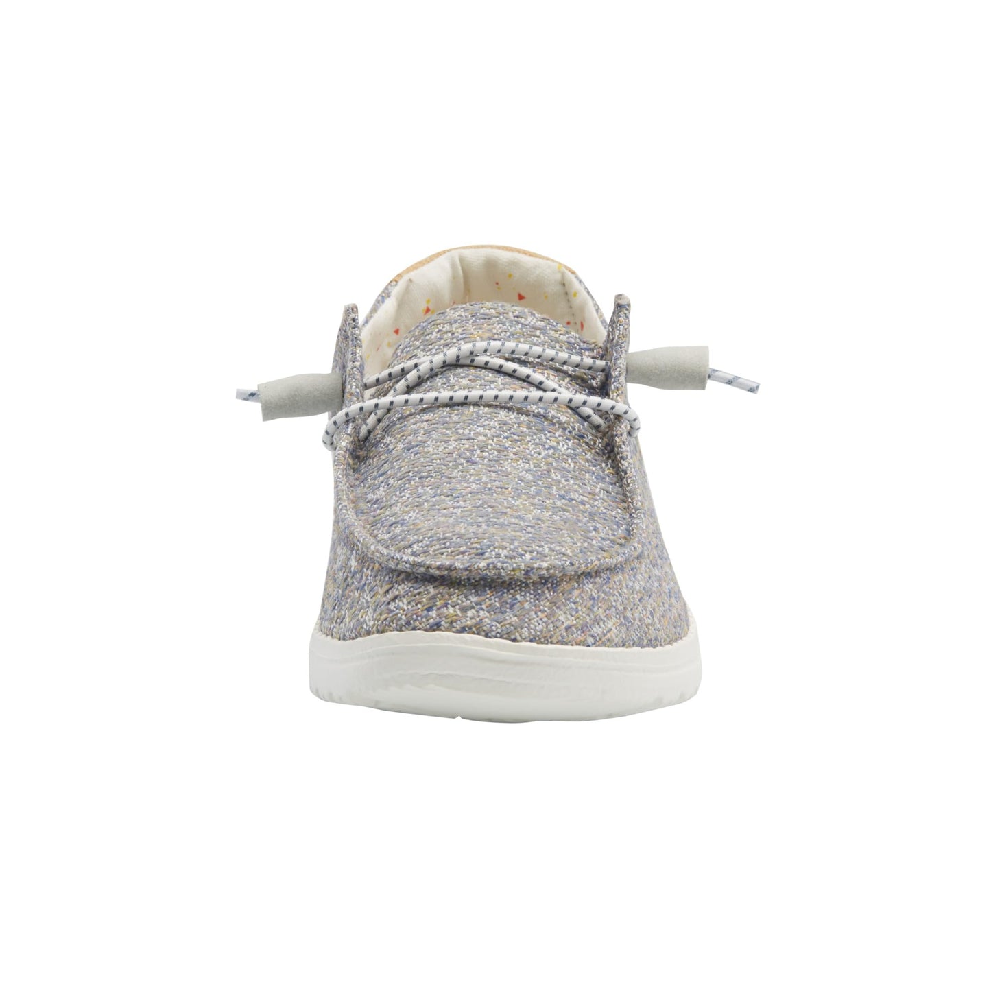 Hey Dude Women's Wendy Grey/Yellow Size 11 | Women’s Shoes | Women’s Lace Up Loafers | Comfortable & Light-Weight