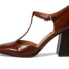 Nine West Women's Janky 3 Medium Brown Patent 10 M