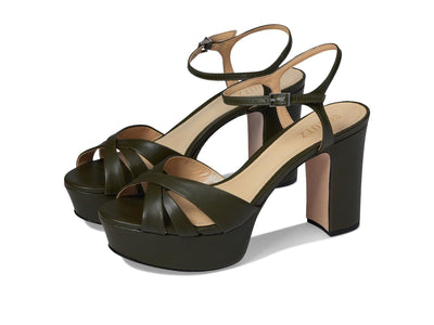 Schutz Women's Keefa Militar Green 10 M