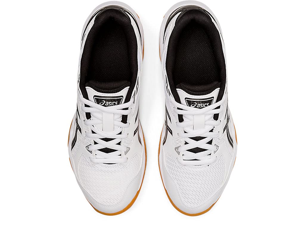 ASICS Women's Gel-Rocket 10 Indoor Sport Shoes, 10, White/Black