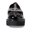 Stuart Weitzman Pearldrop Platform Loafer Black 7.5 B