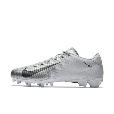 Nike Men's Vapor Speed 3 TD Football Cleats(White/Grey, 8.5 D(M) US)