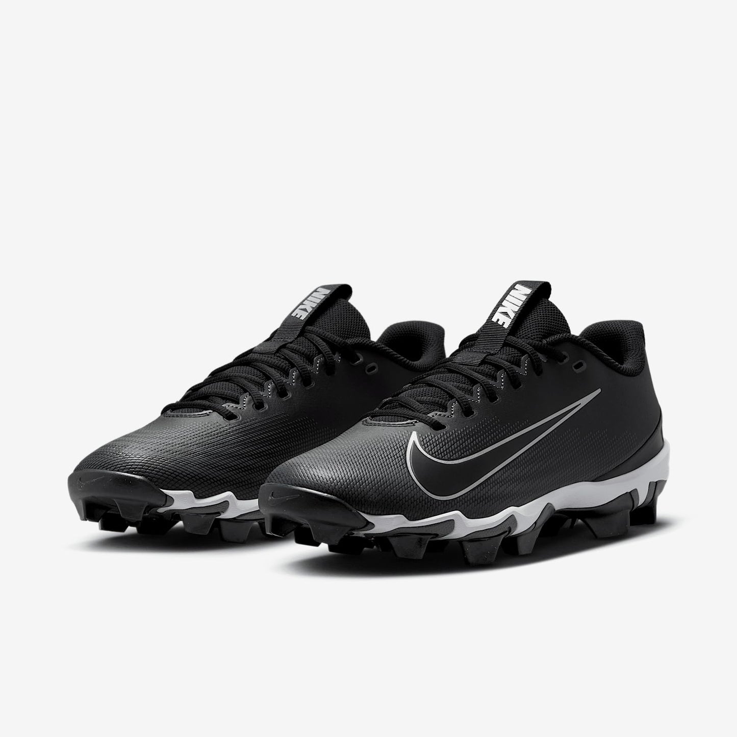 Nike Vapor Shark 3 Football Cleats (FB3304-002, Black/Dark Grey/White/Black) Size 11