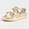 Tory Burch Women's Kira Sport Sandals, Spark Gold, 9.5 Medium US
