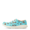 ARIAT Womens Hilo Western Aloha Turquoise Paniolo Print 7.5