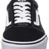 Vans Mens Ward Sneaker, Suede Canvas Black White, 15 UK