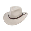 Silver Canyon Men's Denver Crushable Wool Felt Western Style Cowboy Hat - Silver Belly