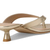 Stuart Weitzman Women's Rio Sleek Sandals 35 Light Gold 8 Medium