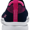 Skechers Women's Go Walk 5-Prized Sneaker, Navy/Pink, 9.5 M US