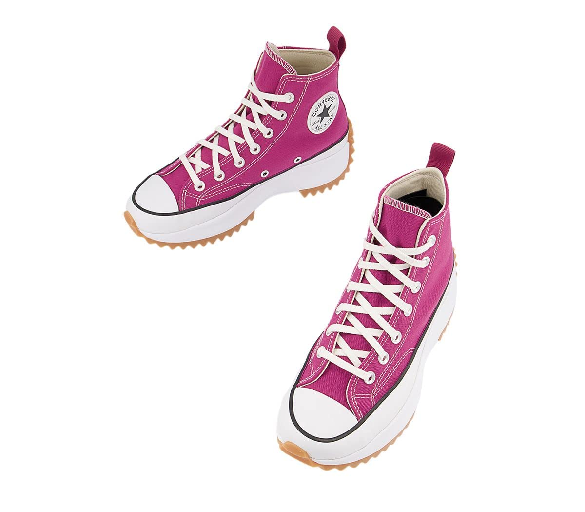 Converse Men's Run Star Hike High Top Sneakers (Midnight Hibiscus/Black/White, 7.5)