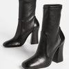 Stuart Weitzman Curveblock 100 Bootie Black 5 B