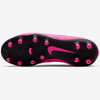 Nike Junior Tiempo Legend 8 Club FG/MG Soccer Cleats Pink/Black Size 3.5