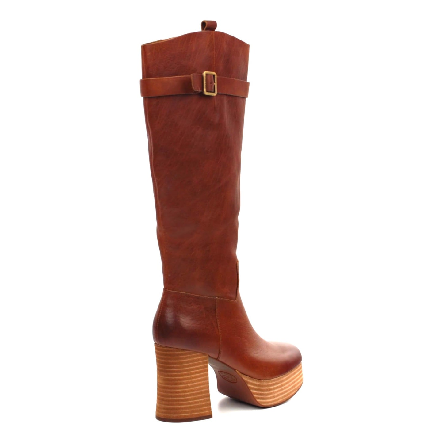 KORK-EASE Women's Becky High Boot, Tan, Size 6.5 M US