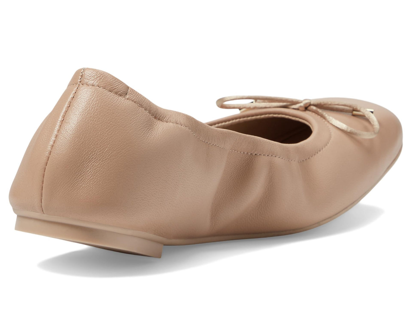 Stuart Weitzman Bardot Bow Flat Adobe 9 B