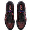 ASICS Men's Heatracer 2 Running Shoes, 9, Black/Flash Coral