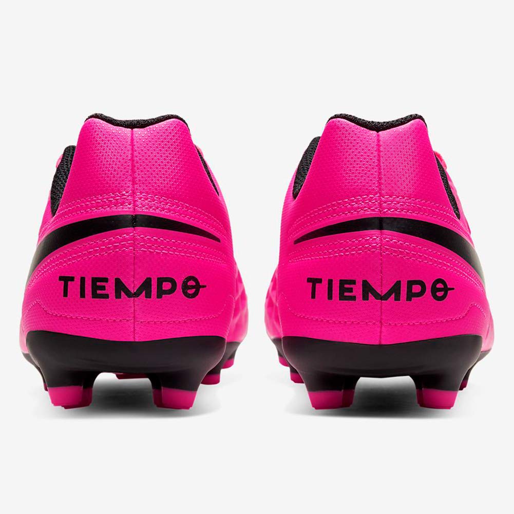 Nike Junior Tiempo Legend 8 Club FG/MG Soccer Cleats Pink/Black Size 3.5