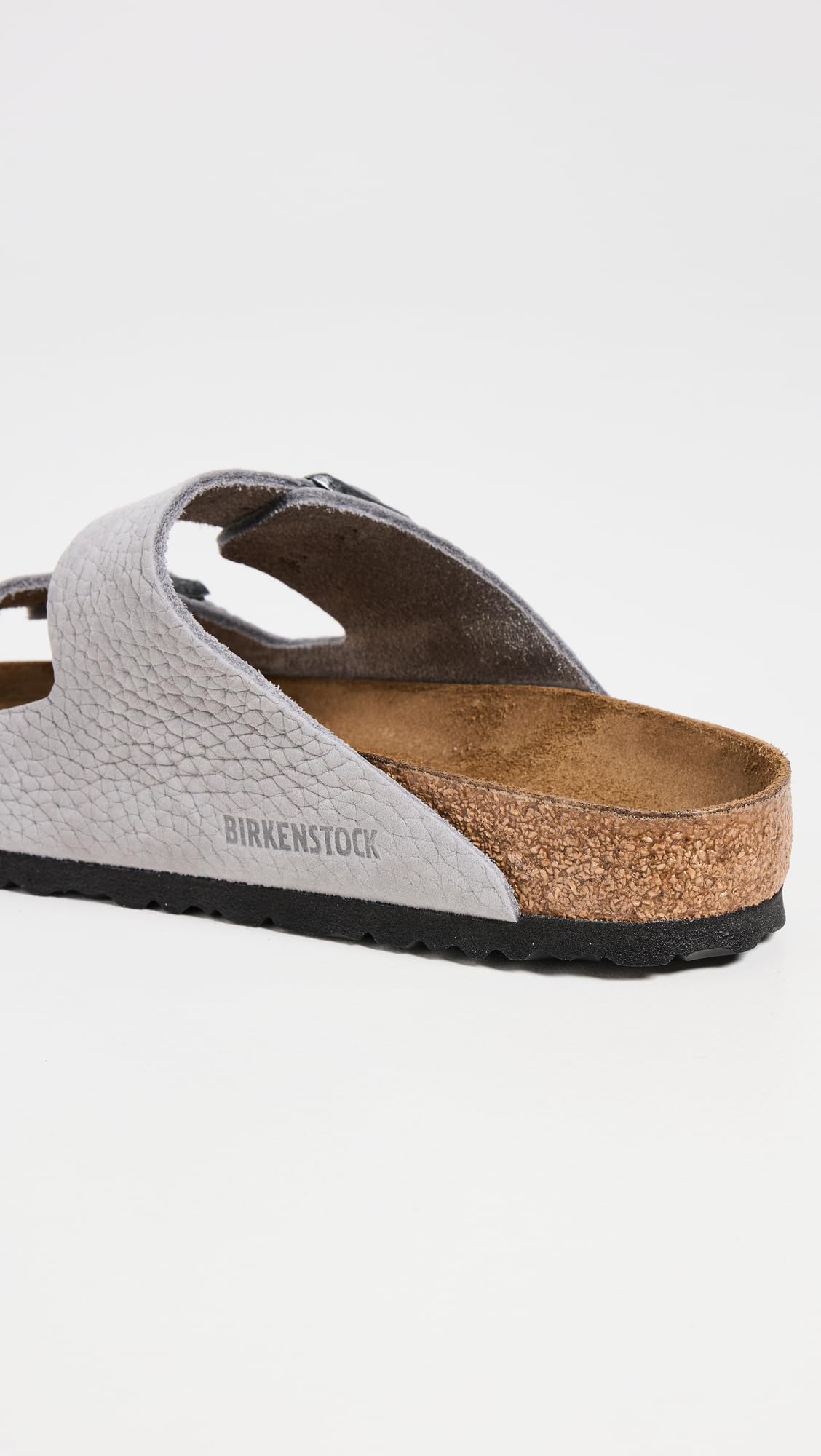 Birkenstock Men's Arizona Sandals, Desert Buck Whale Gray, Grey, 11 Medium US