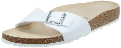 Birkenstock Women's Madrid Birko-Flor in White