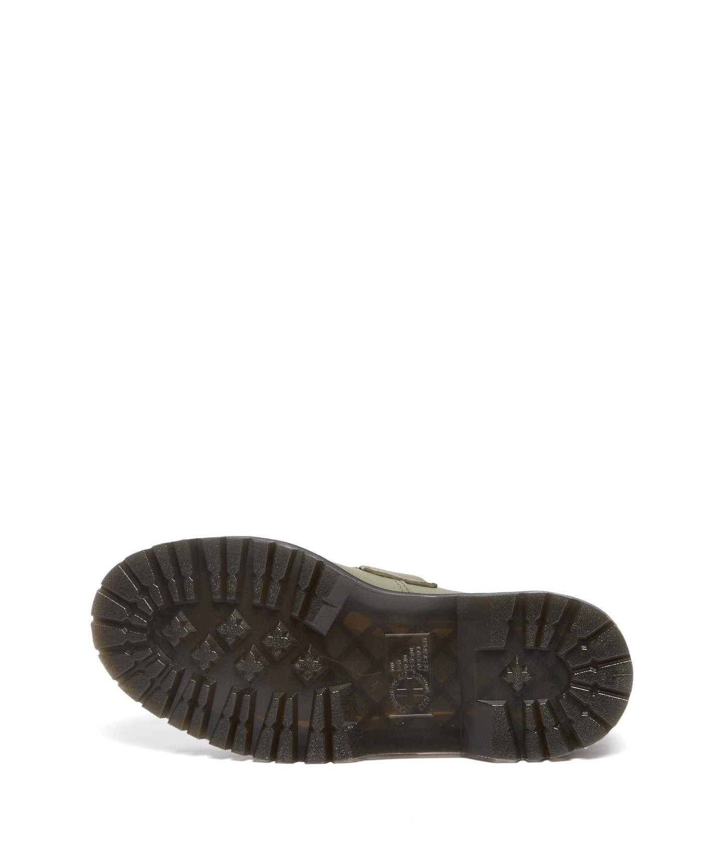 Dr. Martens Adrian - Sandals for Women - Leather Upper - PVC and EVA Midsole - PVC Outsole - EVA Foam Footbed Muted Olive UK 3 (US Women's 5) M