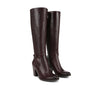 Naturalizer Women's Kalina Wide Shaft Wine Leather 8.5 Medium