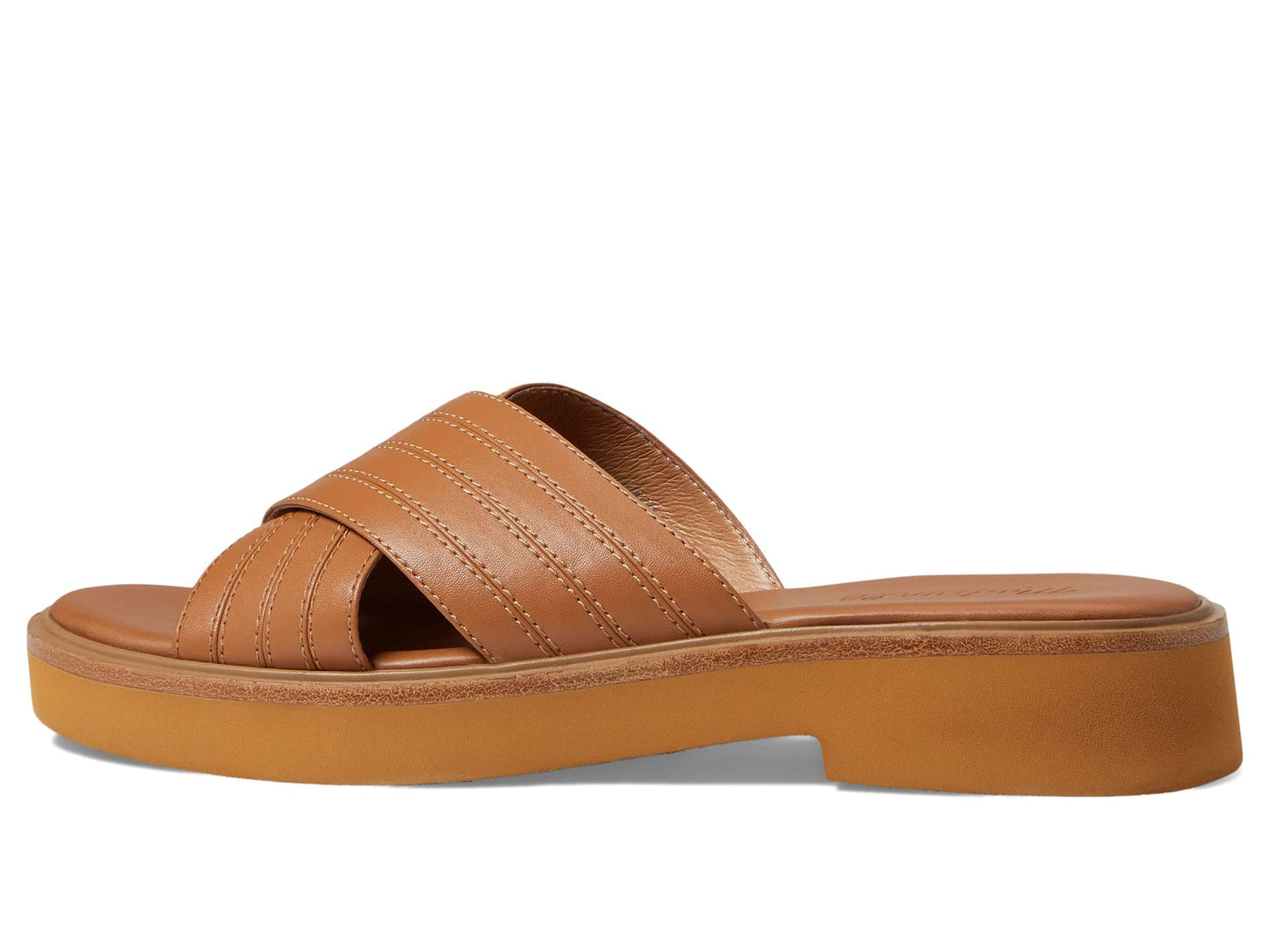Madewell The Alina Platform Sandal Desert Camel 7.5 M