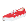 Vans U Authentic Sneakers, Red, 17 US Women/15 US Men