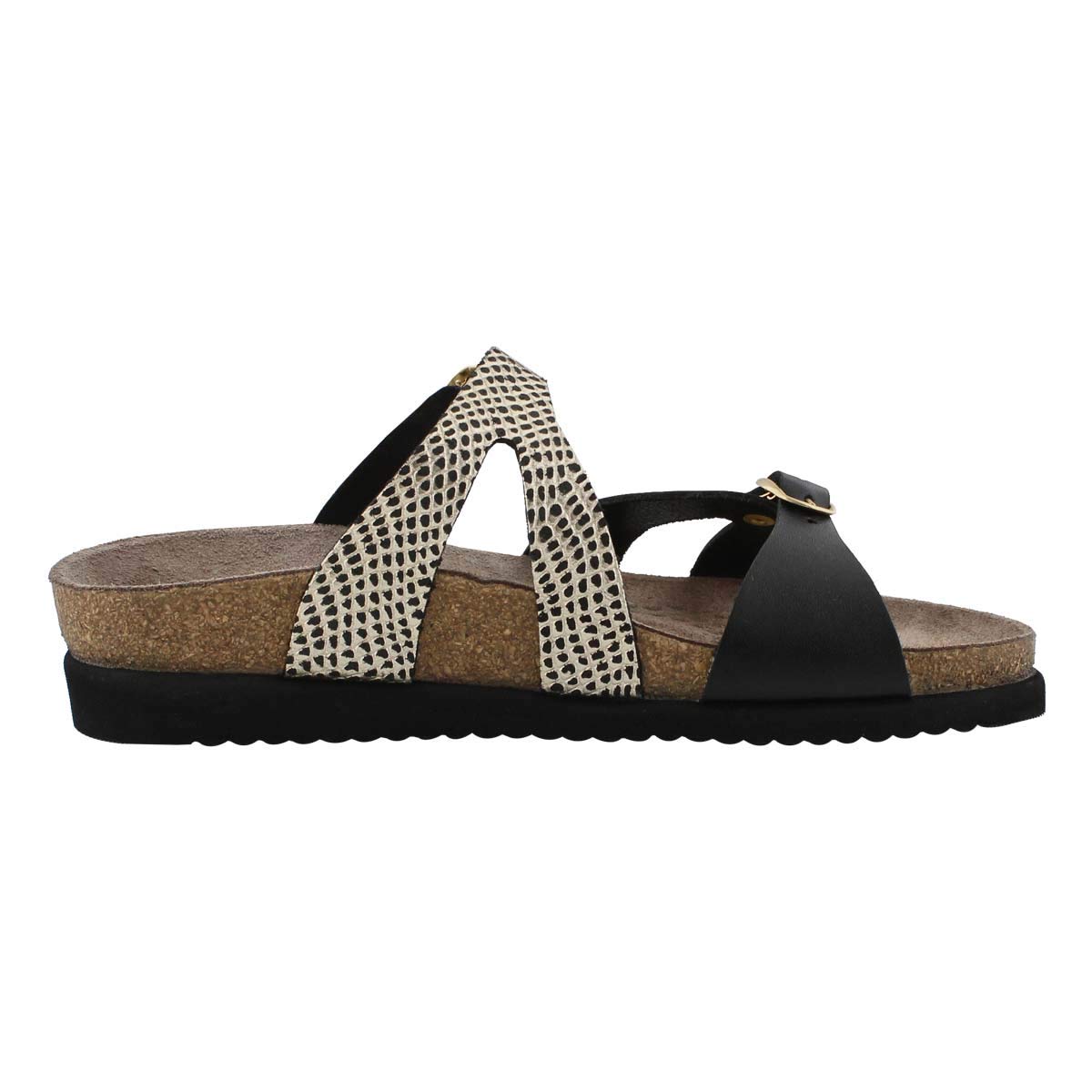 Mephisto Women's Hannel Sandal, Black, 7