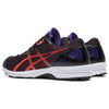 ASICS Men's Heatracer 2 Running Shoes, 9, Black/Flash Coral
