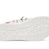 HEYDUDE Wally Youth Ugly Sweater Cream Size 1 | Kids Shoes | Kids Slip-on Loafers | Comfortable & Light-Weight