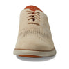 Cole Haan Men’s Shoes - 2.Zerogrand Casual Lightweight Leather Laser Wingtip Oxford, Sesame Suede/Silver Lining, 9.5-M US