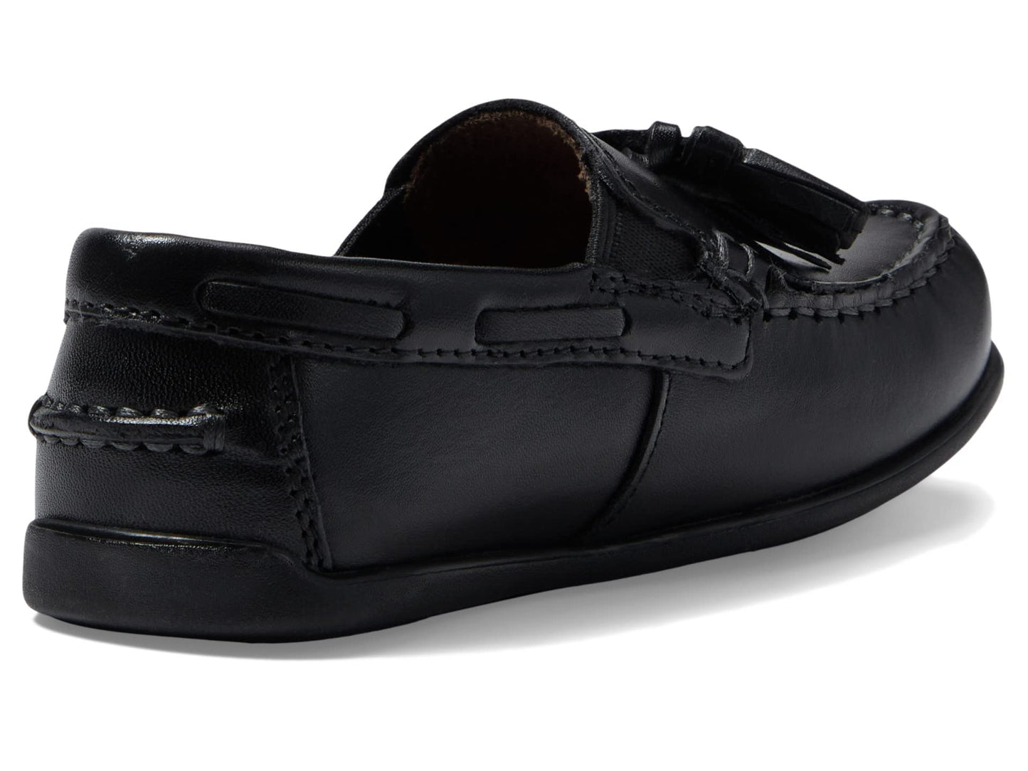 Florsheim Boy's Jasper Jr Moc Toe Drop Tassel (Toddler/Little Kid/Big Kid) Black 1.5 Medium