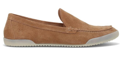 Frye Melanie Skimmer Loafer for Women - Classic Leather Slip-On Shoes with Timeless Style & Comfort, Almond - 12M
