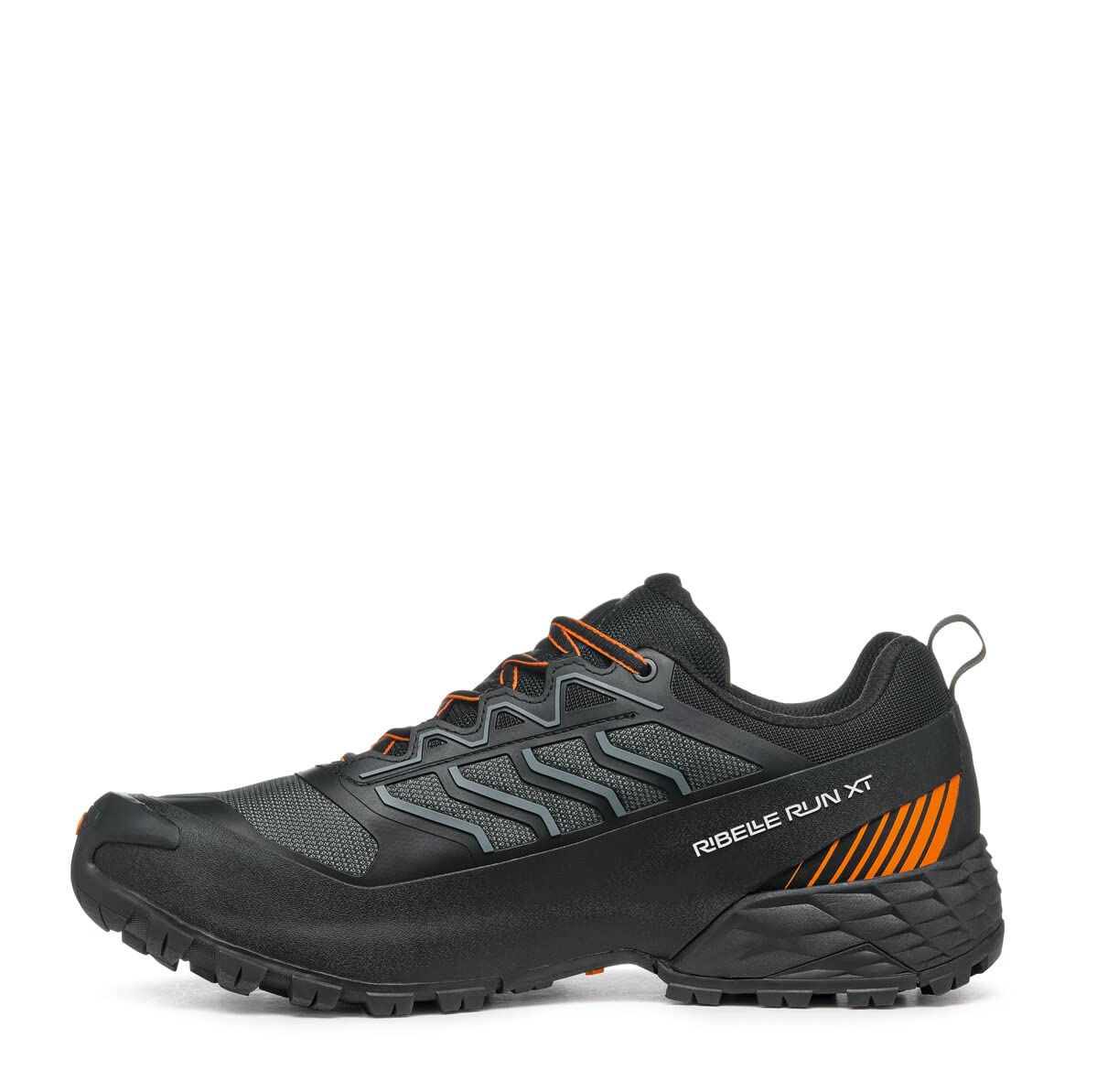 SCARPA Men's Ribelle Run XT GTX Waterproof Gore-Tex Trail Shoes for Trail Running and Hiking - Anthracite/Tonic - 11.5 Women/10.5 Men