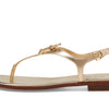 Michael Kors Nori Flat Thong Pale Gold 11 M