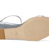 Stuart Weitzman Nudistcurve 50 Wedge Silver 5.5 B