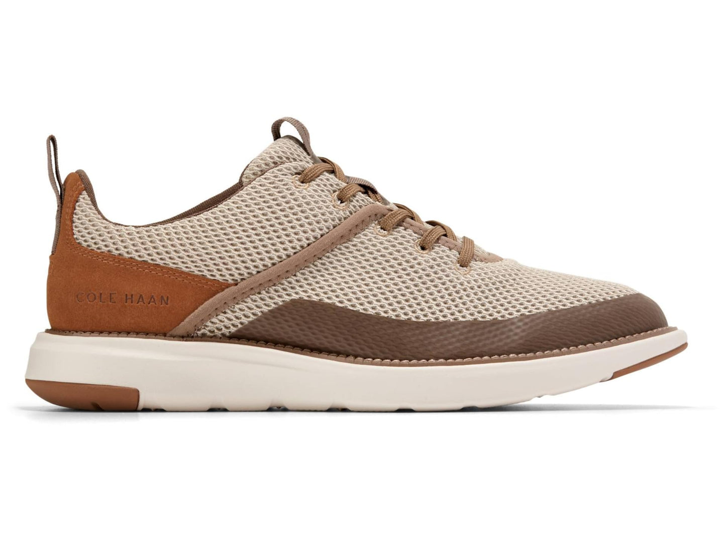 Cole Haan Men's Grand Atlantic Sneaker, Silver Lining/Acorn/Ivory, 10.5-M US