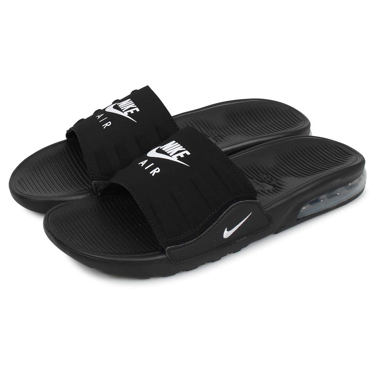 Nike Air Max Camden Slide Mens Bq4626-003 Size 9 Black/White