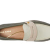 Cole Haan Lux Pinch Penny Loafer Tea Leaf/Egret/Rosewater Leather 8.5 B (M)