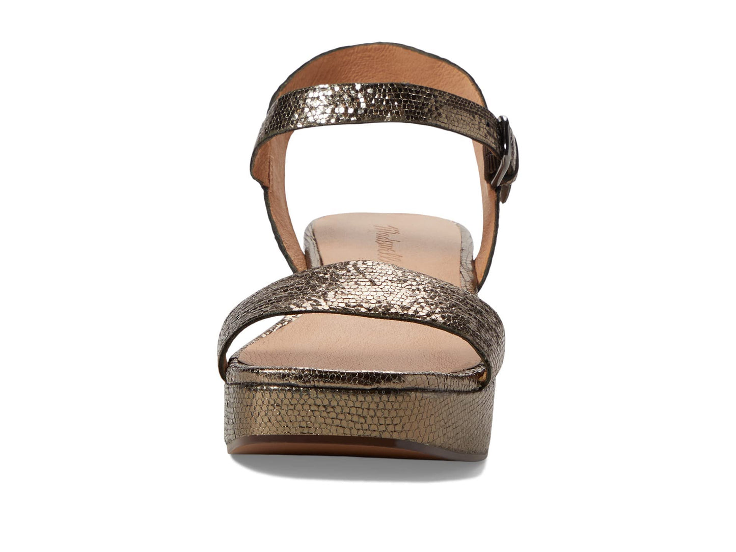 Madewell The Lina Platform Sandal in Suede Petter Multi 6.5 M