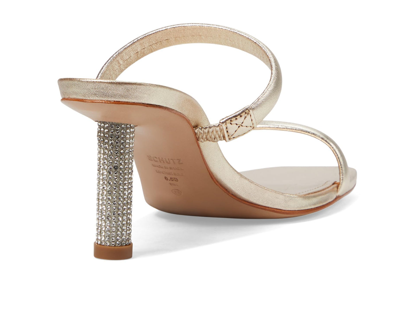 Schutz, Women's, Taliah Pin Heel, Platina, 9, M